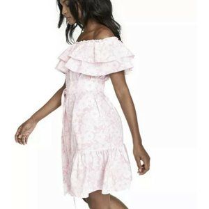 Lisa Marie Fernandez x Target Floral Pink Dress M